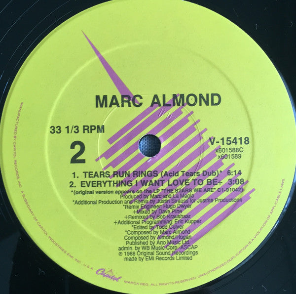 Marc Almond - Tears Run Rings