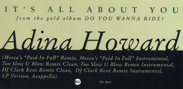 Adina Howard - It's All About You