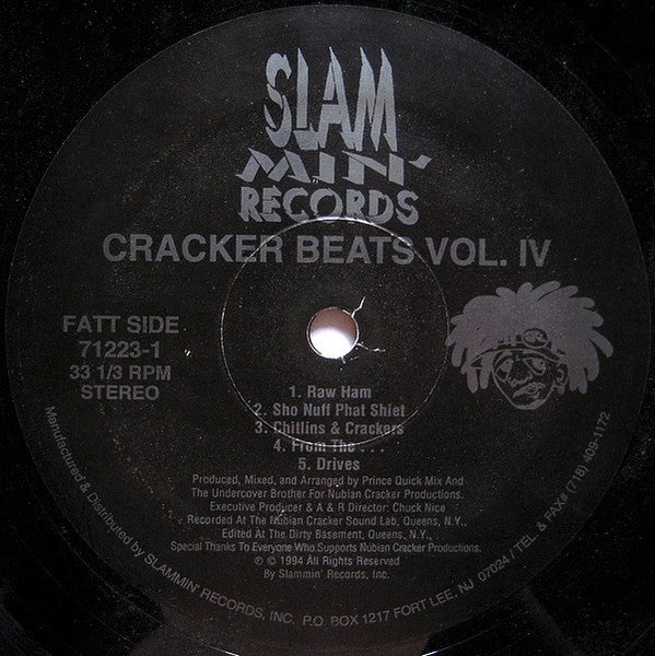 Nubian Crackers - Cracker Beats Vol. IV