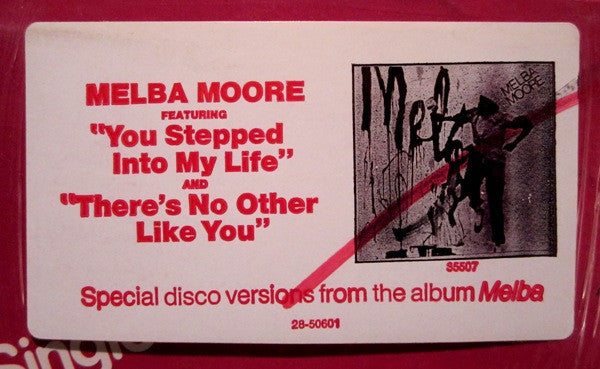 Melba Moore - You Stepped Into My Life / There's No Other Like You