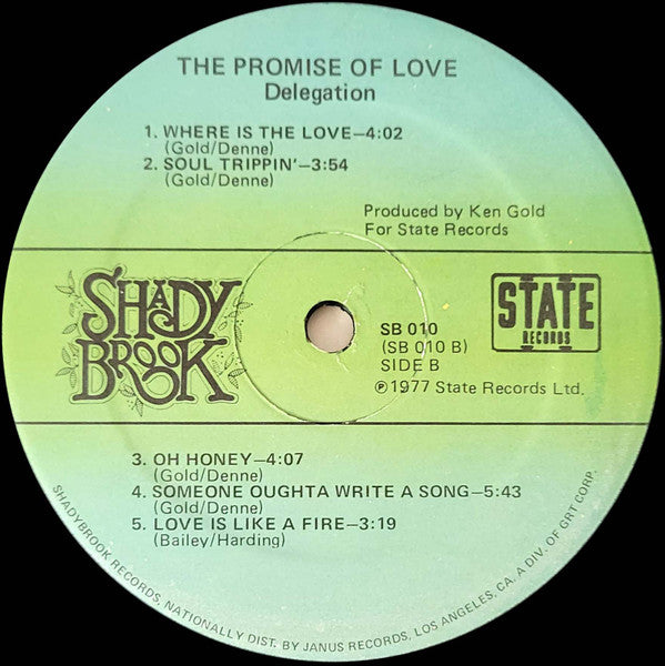 Delegation - The Promise Of Love