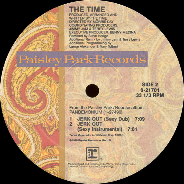 The Time - Jerk Out