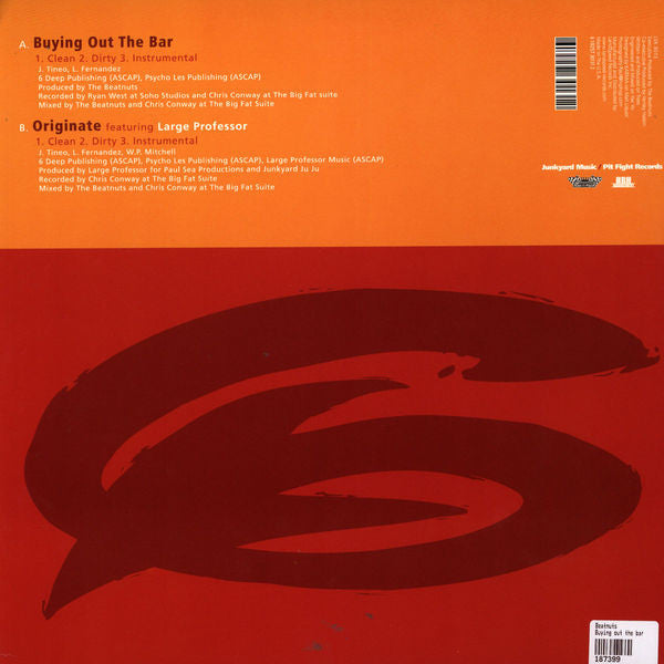 The Beatnuts - Buying Out The Bar / Originate