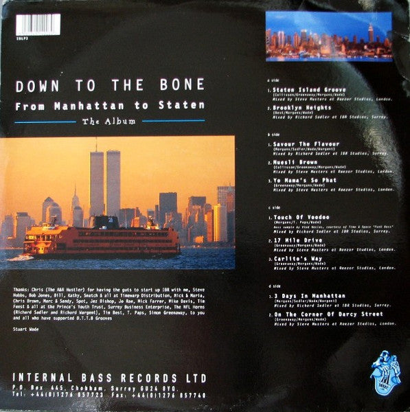 Down To The Bone - From Manhattan To Staten - The Album