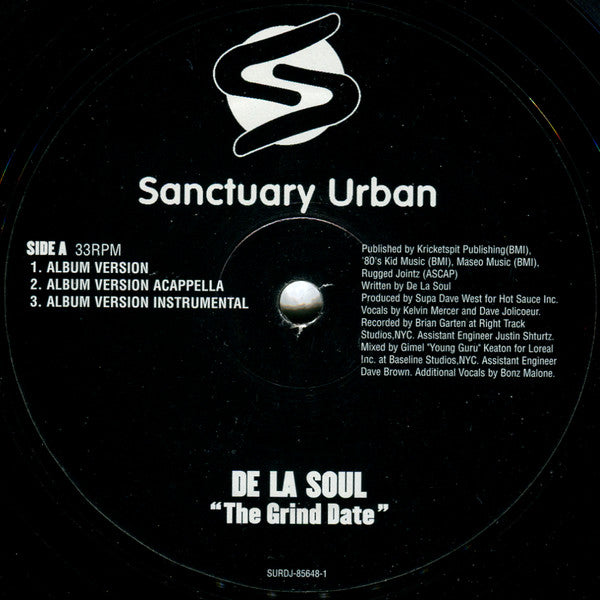 De La Soul - The Grind Date