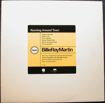 Billie Ray Martin - Running Around Town