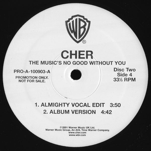 Cher - The Music's No Good Without You
