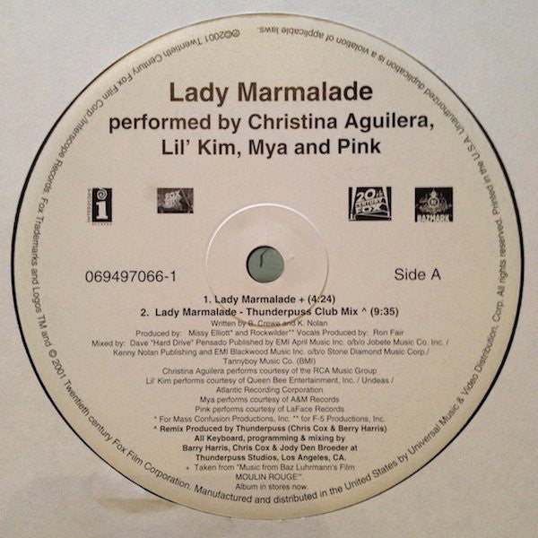 Christina Aguilera - Lady Marmalade