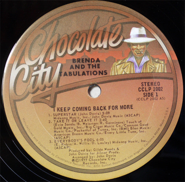 Brenda & The Tabulations - I Keep Coming Back For More