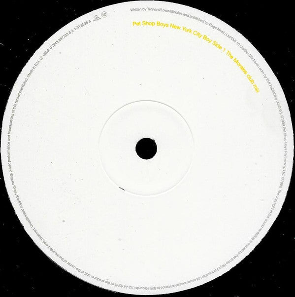 Pet Shop Boys - NYC Boy (Re-mixes)