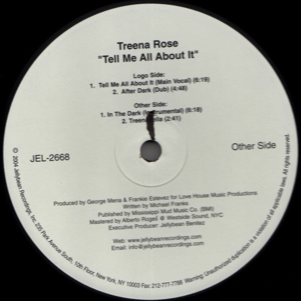 Treena Rose - Tell Me All About It