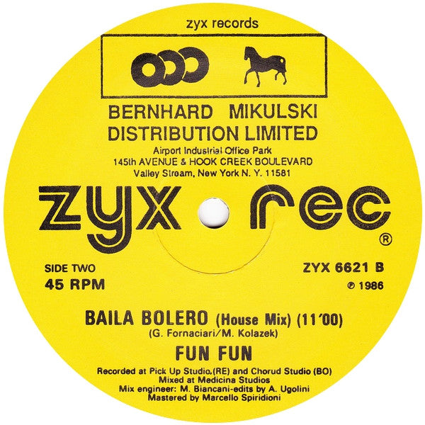 Fun Fun - Baila Bolero