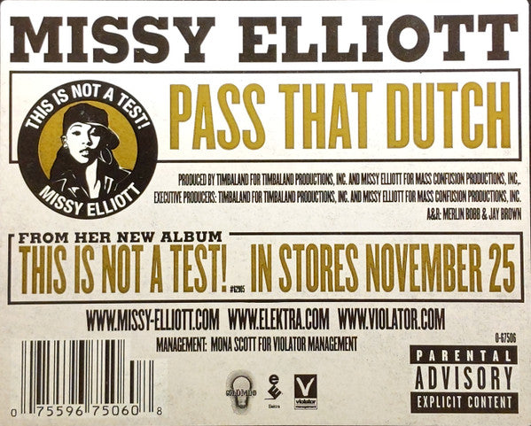 Missy Elliott - Pass That Dutch