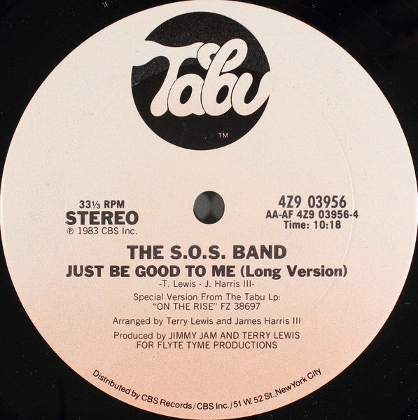 The S.O.S. Band - Just Be Good To Me