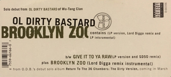 Ol' Dirty Bastard - Brooklyn Zoo