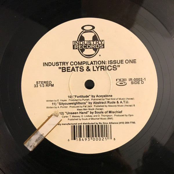 Various - Beats & Lyrics (Industry Hip Hop Compilation: Issue One)