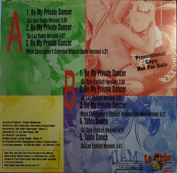 The 2 Live Crew - Be My Private Dancer (Remixes)