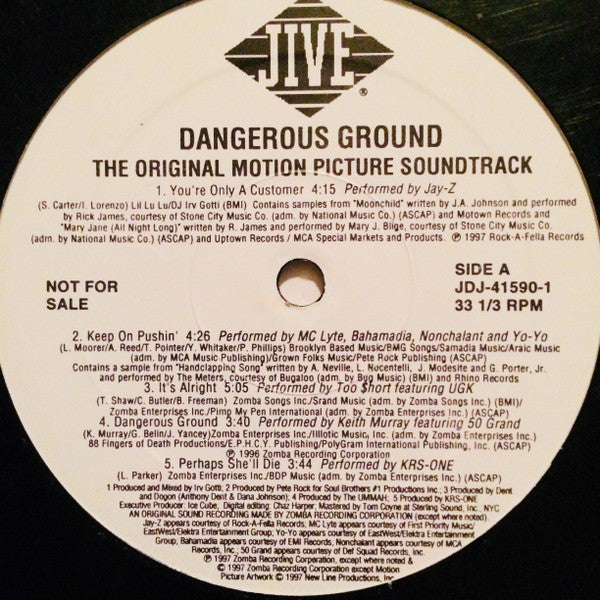 Various - Dangerous Ground - The Original Motion Picture Soundtrack (Clean)