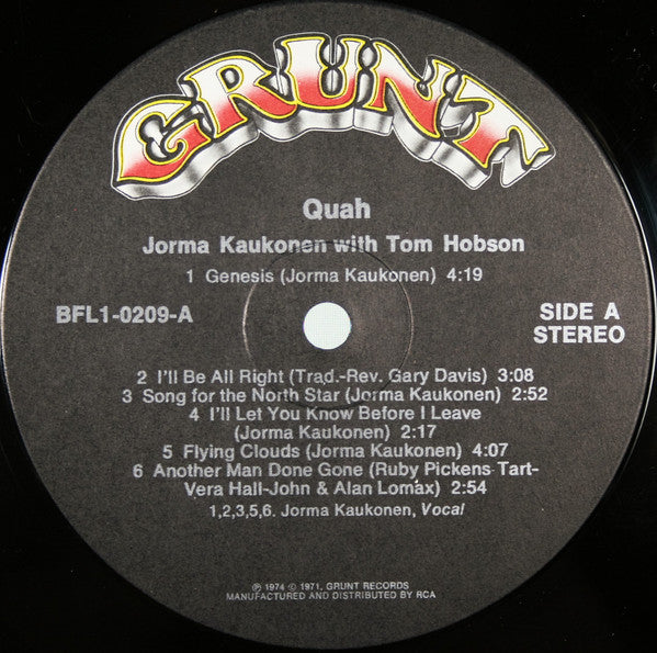Jorma Kaukonen - Quah