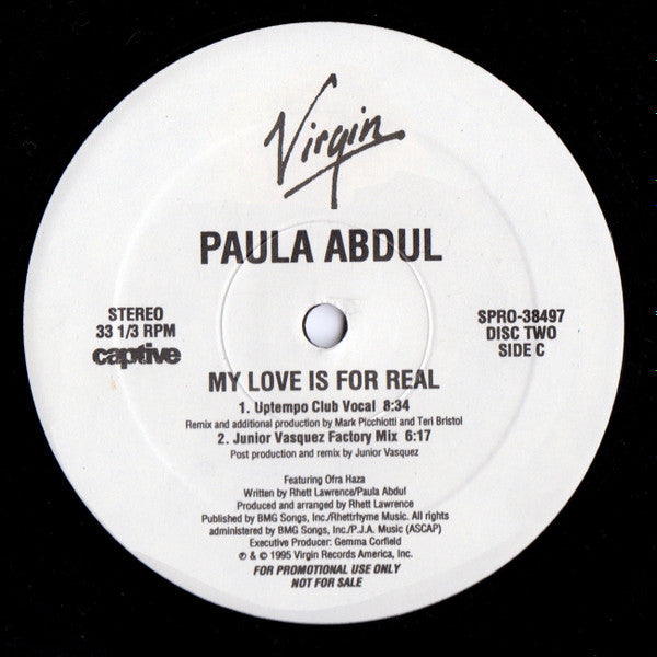 Paula Abdul - My Love Is For Real