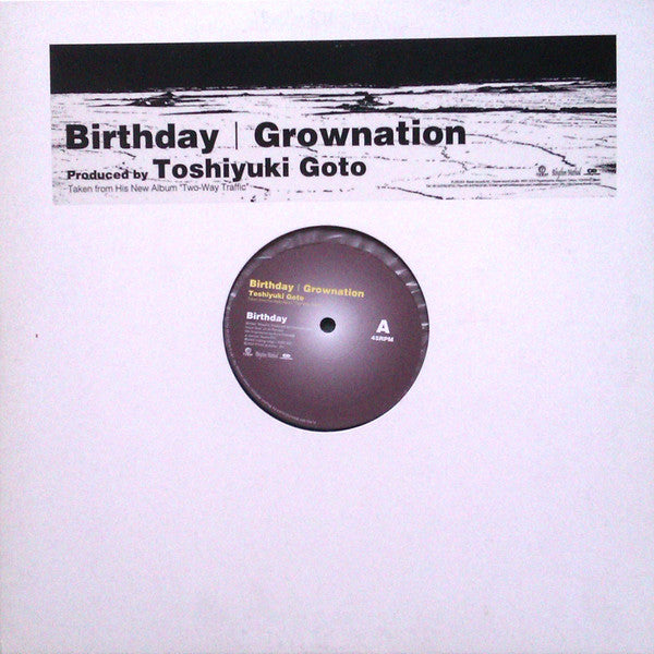 Toshiyuki Goto - Birthday