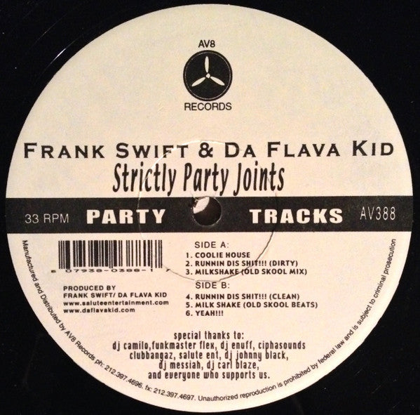 Frank Swift - Strictly Party Joints