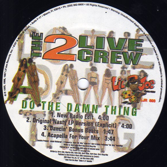 The 2 Live Crew - Do The Damn Thing