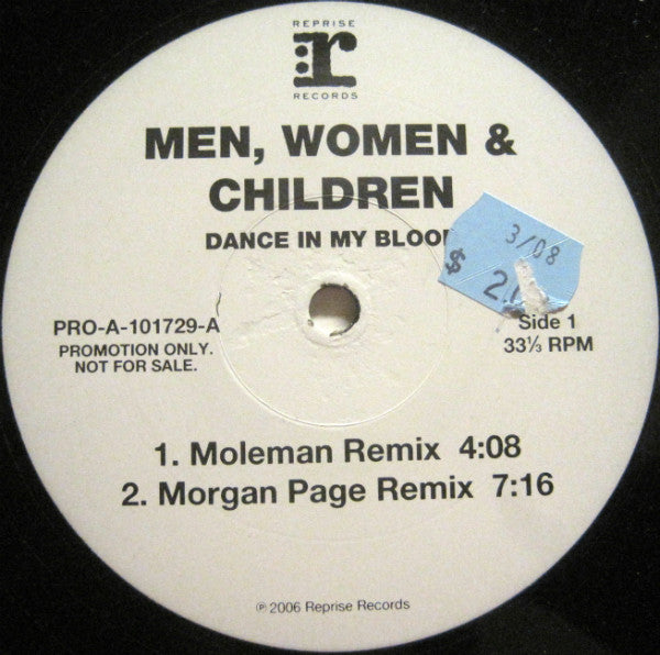 Men, Women & Children - Dance In My Blood