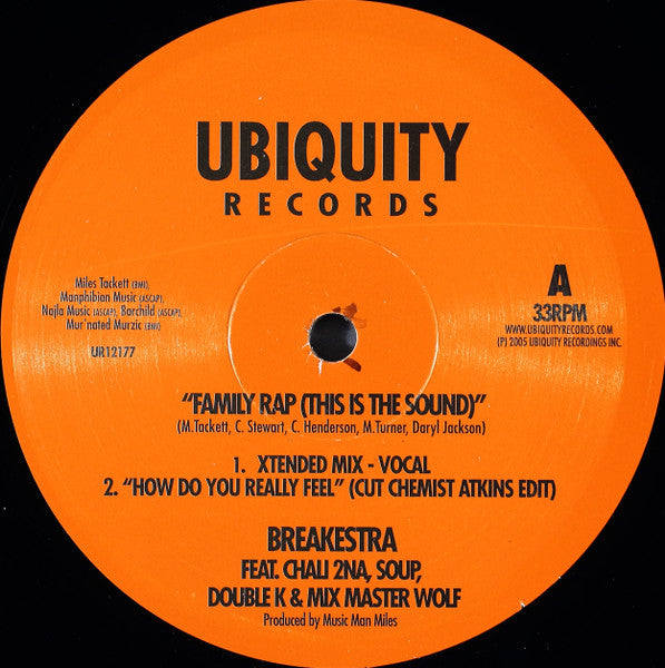 Breakestra - Family Rap (This Is The Sound)