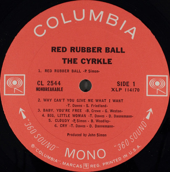 Cyrkle, The - Red Rubber Ball