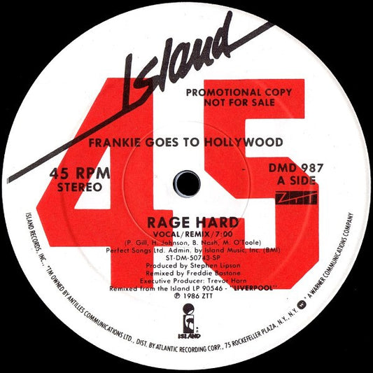 Frankie Goes To Hollywood - Rage Hard