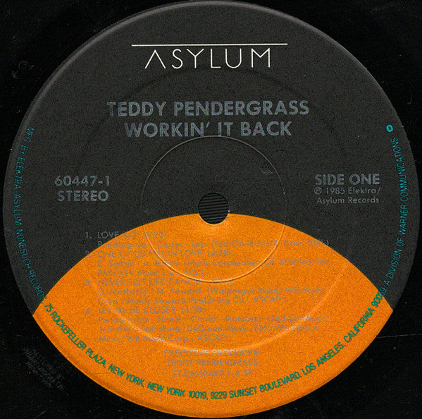 Teddy Pendergrass - Workin' It Back
