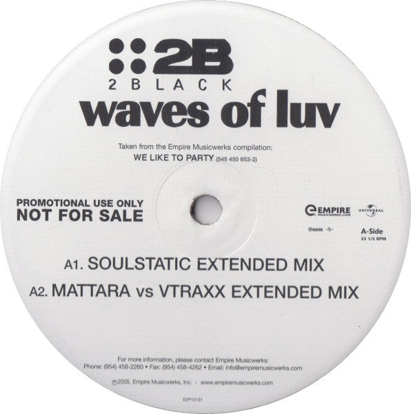 2 Black - Waves Of Luv