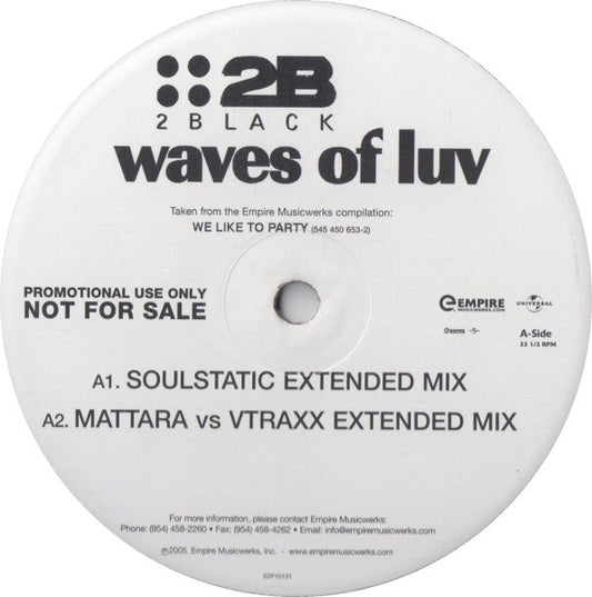 2 Black - Waves Of Luv