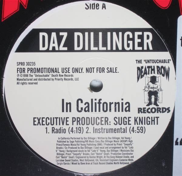 Daz Dillinger - In California