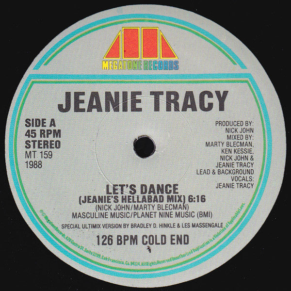 Jeanie Tracy - Let's Dance
