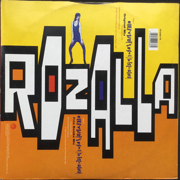 Rozalla - Everybody's Free (To Feel Good)