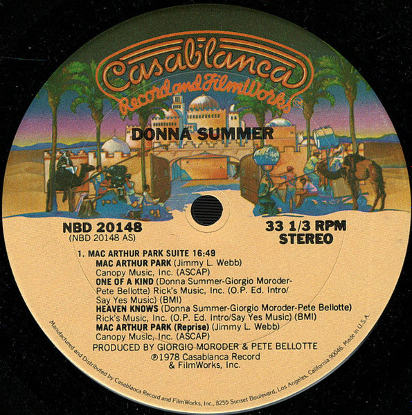 Donna Summer - Mac Arthur Park Suite