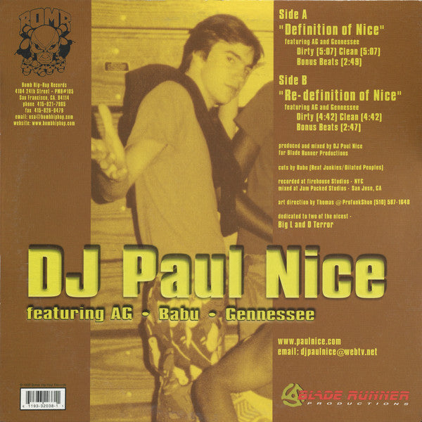 Paul Nice - Definition Of Nice