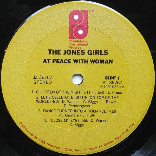 The Jones Girls - At Peace With Woman