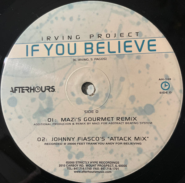 Irving Project - If You Believe