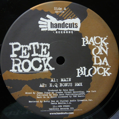 Pete Rock - Back On Da Block