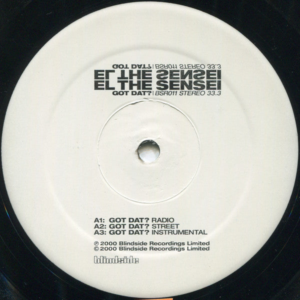 El Da Sensei - Got Dat?