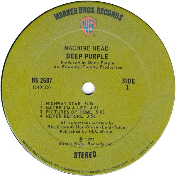 Deep Purple - Machine Head