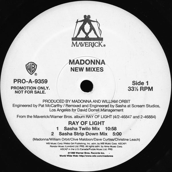 Madonna - Ray Of Light (New Mixes)