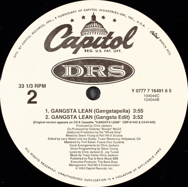 D.R.S. (4) - Gangsta Lean