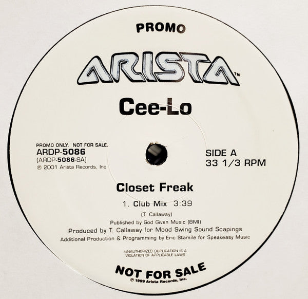 Cee-Lo - Closet Freak