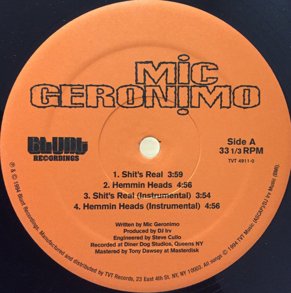 It's Real by Mic Geronimo – Record Selector