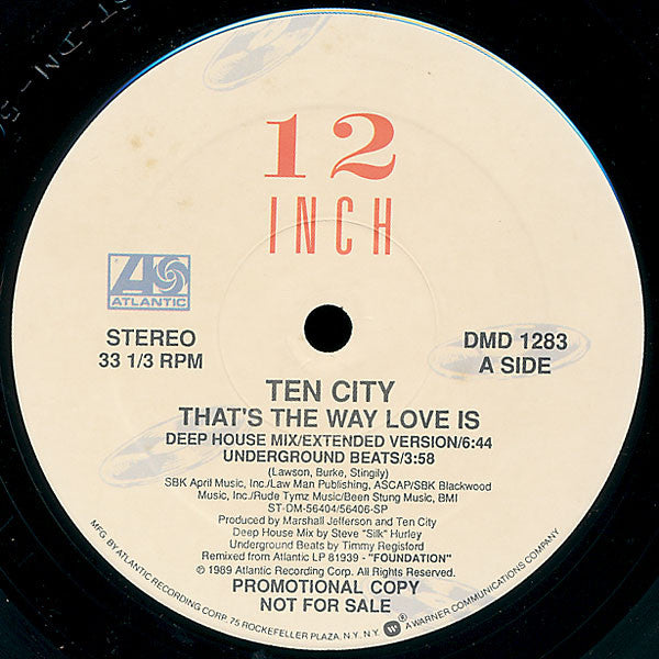 Ten City - That's The Way Love Is