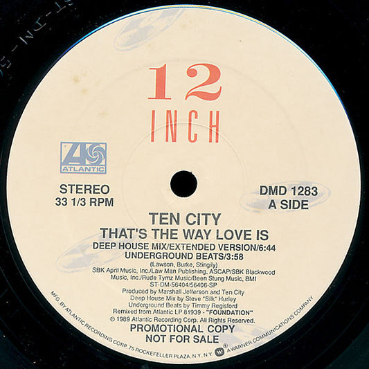 Ten City - That's The Way Love Is